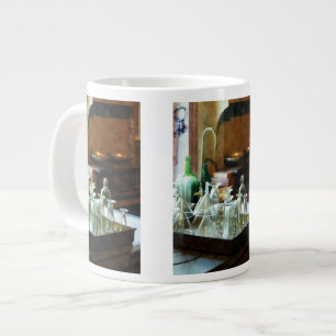 Glass Funnels and Bottles Large Coffee Mug
