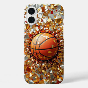 Glass Guard Basketball iPhone 16 Plus Case