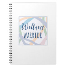Glass Half-Full Wellness Warrior Notebook