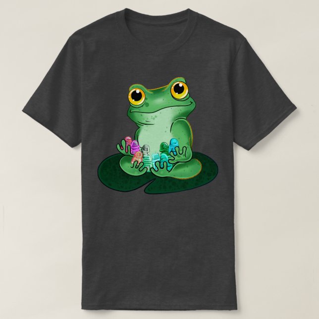 Glass Insulators Frog Collector T-Shirt (Design Front)