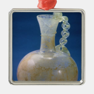 Glass jug, Roman, 3rd century Metal Tree Decoration