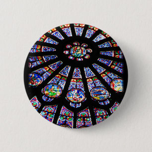 Glass Light 6 Cm Round Badge