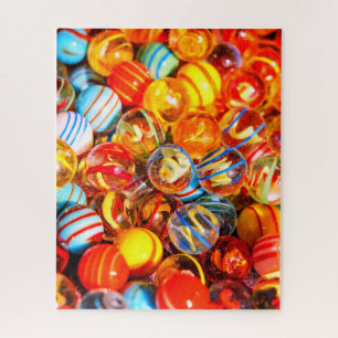 Glass marbles jigsaw puzzle