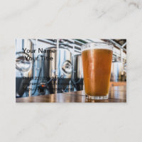 Glass of Beer at Microbrewery