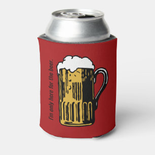 Glass of Beer custom text can cooler