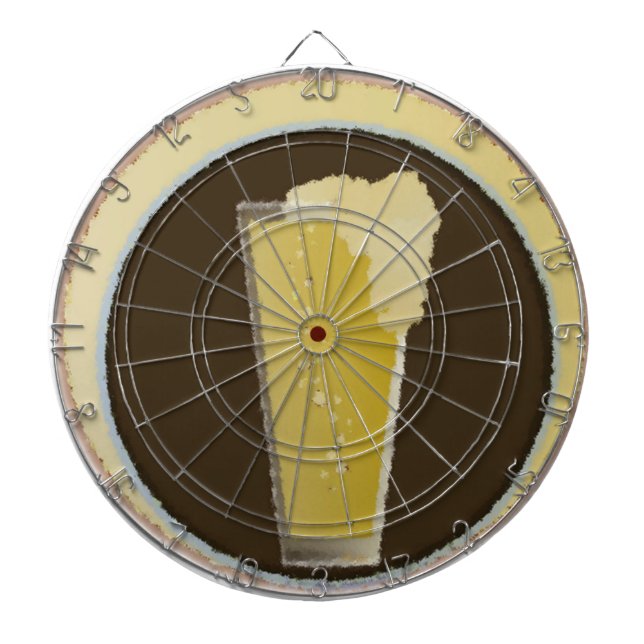 Glass of Beer Dartboard (Front)