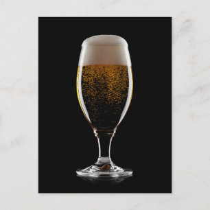 Glass of Beer postcard