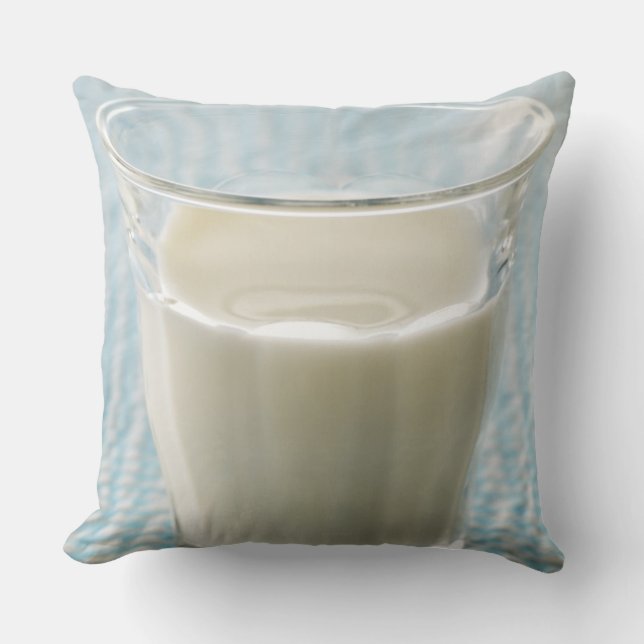 Glass of milk cushion (Front)