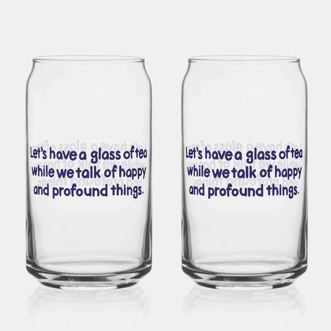 Glass of Tea Glass (Front)