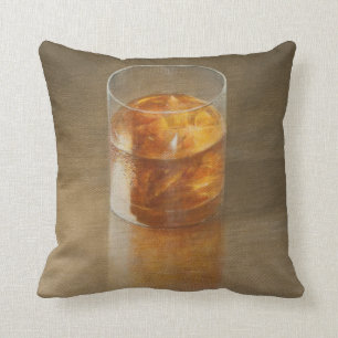 Glass of Whisky 2010 Cushion