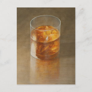 Glass of Whisky 2010 Postcard