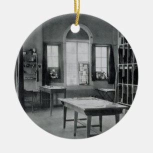 Glass Painting Studio, from the Workshops of the B Ceramic Ornament