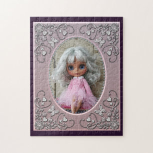 Glass photo frame , for photo , photo frame jigsaw puzzle