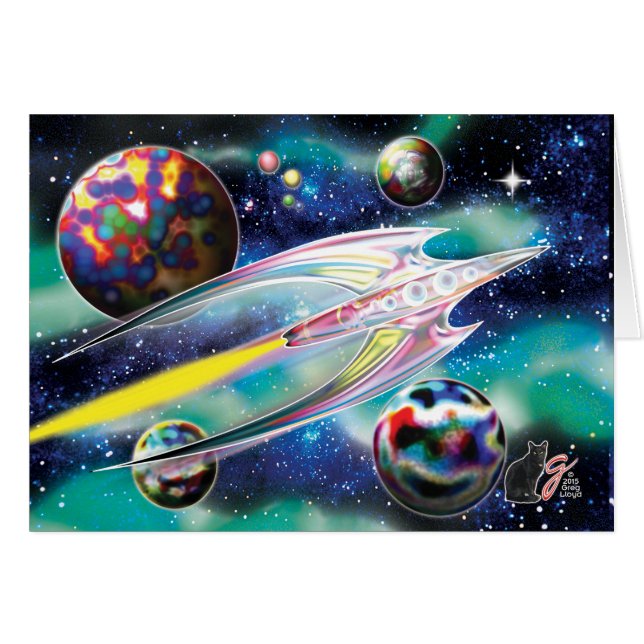 Glass Rocket (Front Horizontal)