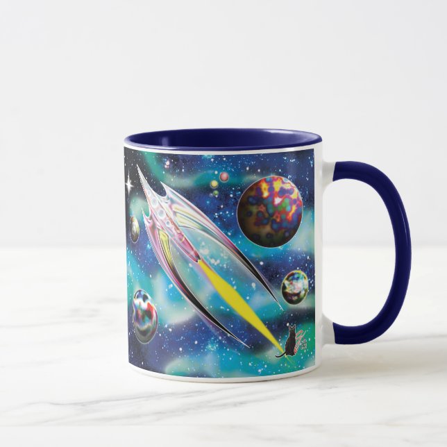Glass Rocket Mug (Right)