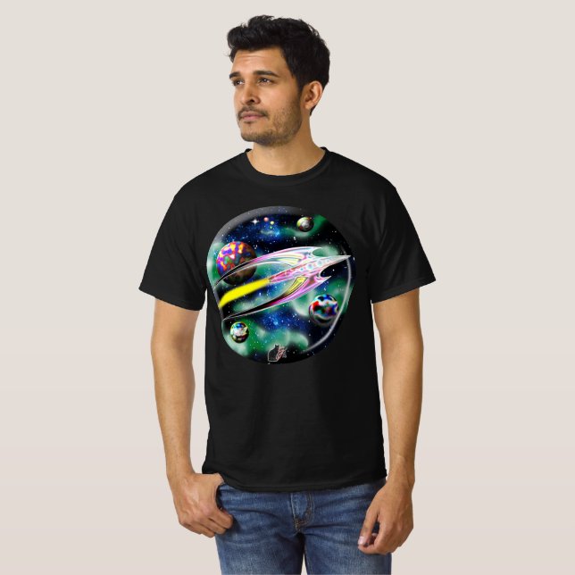 Glass Rocket T-Shirt (Front Full)