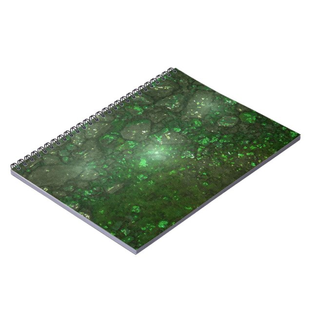 Glass Rocks Notebook (Left Side)