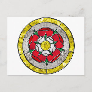 Glass Rose Postcard