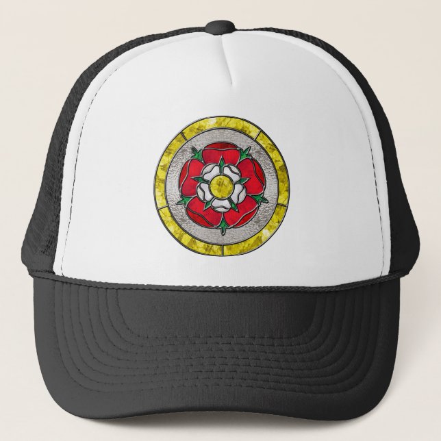 Glass Rose Trucker Hat (Front)