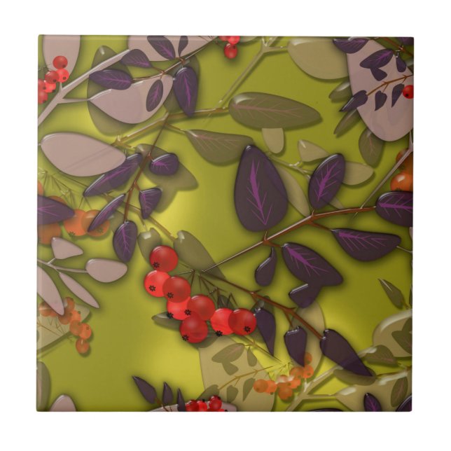 Glass, Rowan, bunch of Rowan Ceramic Tile (Front)