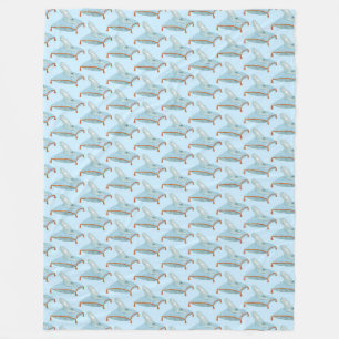 Glass Slipper Fleece Blanket