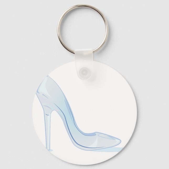 Glass Slipper Key Ring (Front)