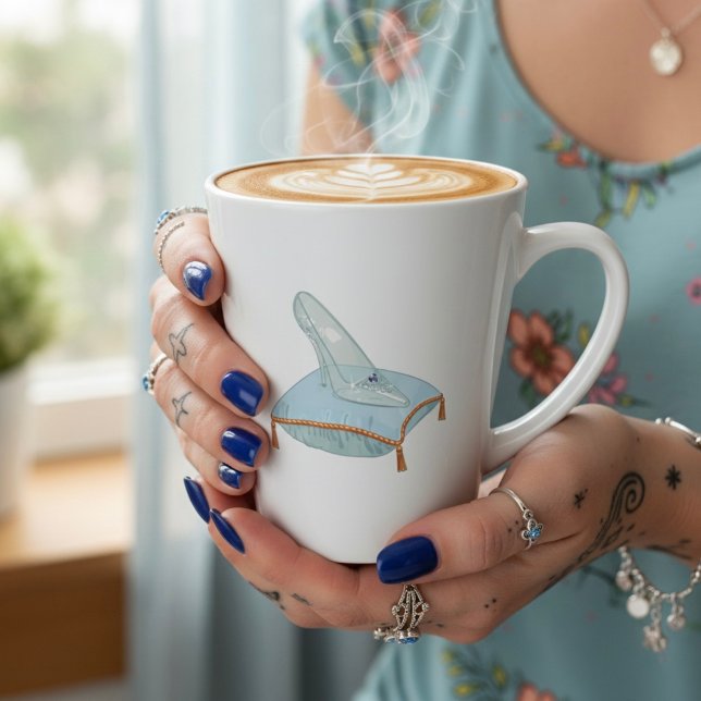 Glass Slipper Latte Mug (Creator Uploaded)