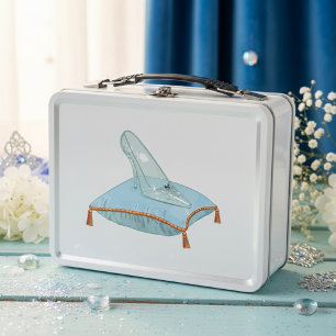 Glass Slipper Metal Lunch Box
