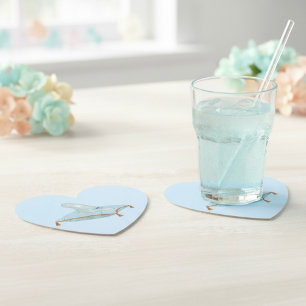 Glass Slipper Paper Coaster