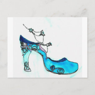Glass Slipper Postcard