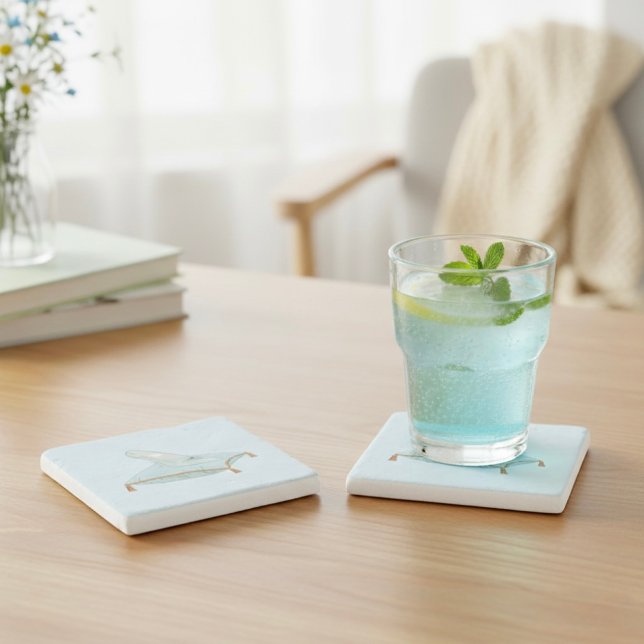 Glass Slipper Stone Coaster (Creator Uploaded)