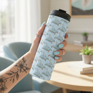 Glass Slipper Thermal Tumbler