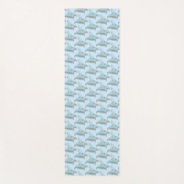 Glass Slipper Yoga Mat (Front)