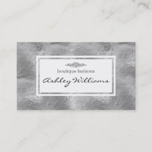 Glass Texured Business Card