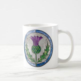Glass Thistle Coffee Mug