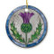 Glass Thistle Ornament