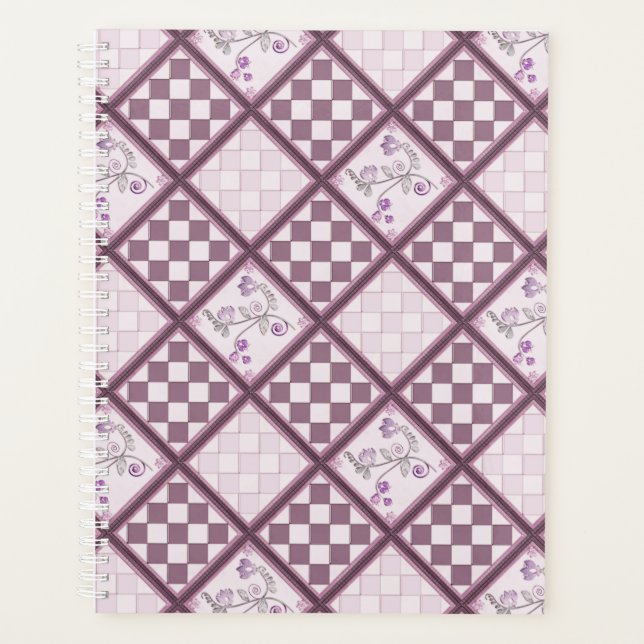 Glass tile 3D beige colour Planner (Front)