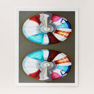 Glass time tunnels art jigsaw puzzle