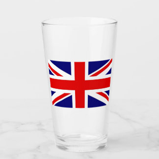 Glass Tumbler United Kingdom Flag