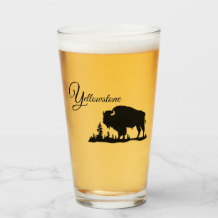 Glass Tumbler-Yellowstone Buffalo
