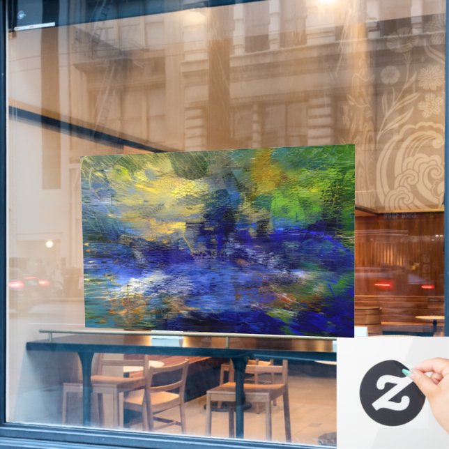 Glass Veil Awakening – Structural Reconstruction (Cafe Window)