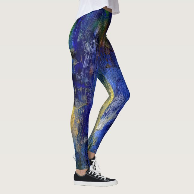 Glass Veil Awakening – Structural Reconstruction Leggings (Right)