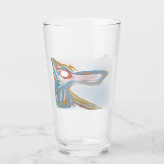 Glass werewolf cup