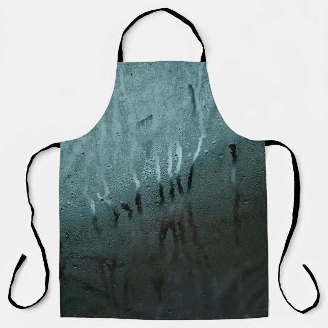 Glass window moisture texture apron (Front)
