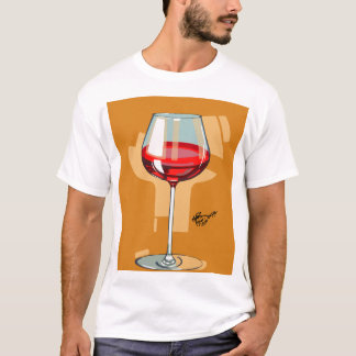 glass with red wine T-Shirt