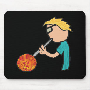Glassblowing Mouse Pad