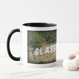 Glassellland Hollywood Sign in Glassell Park, CA Mug