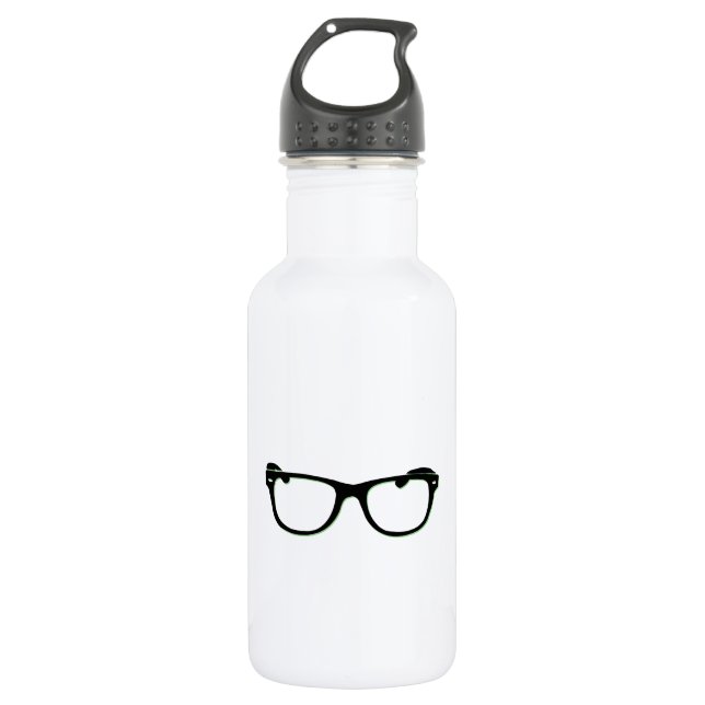 Glasses 532 Ml Water Bottle (Front)