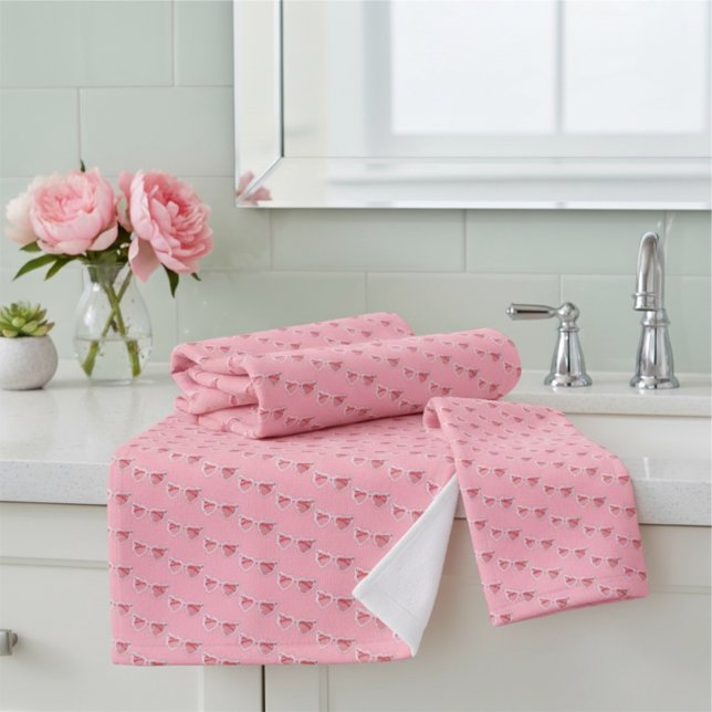 Glasses Bath Towel Set (Creator Uploaded)