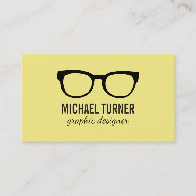 Glasses Business Card (Front)